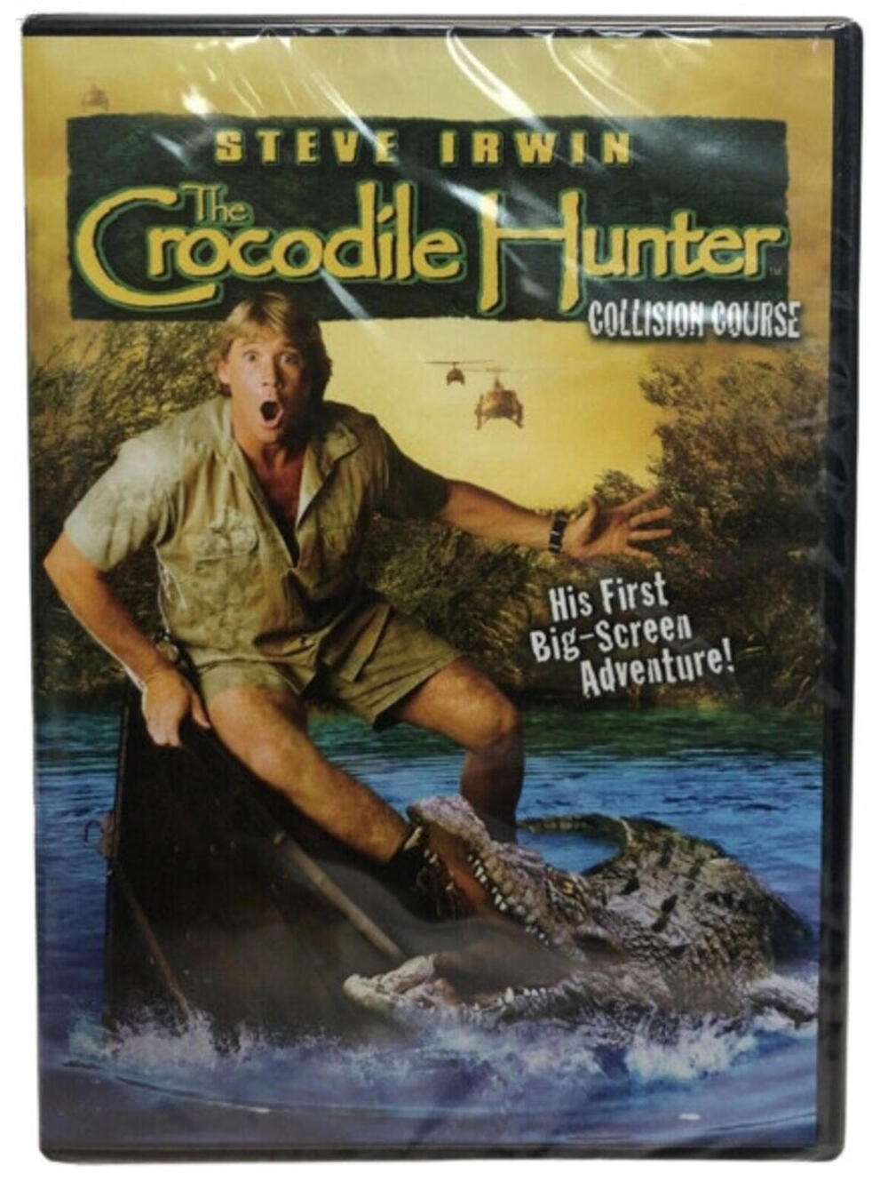 The Crocodile Hunter Collision Course Steve Irwin DVD Movie 2002 PG New